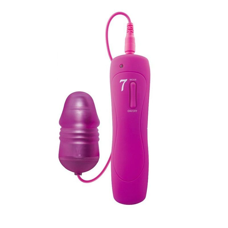 7 frequency egg vibrator with light
Power Type: 9V / 12V
Siz... Aphrodisia - Flashing 7 Mode Glans Vibe - Pink photo-2
