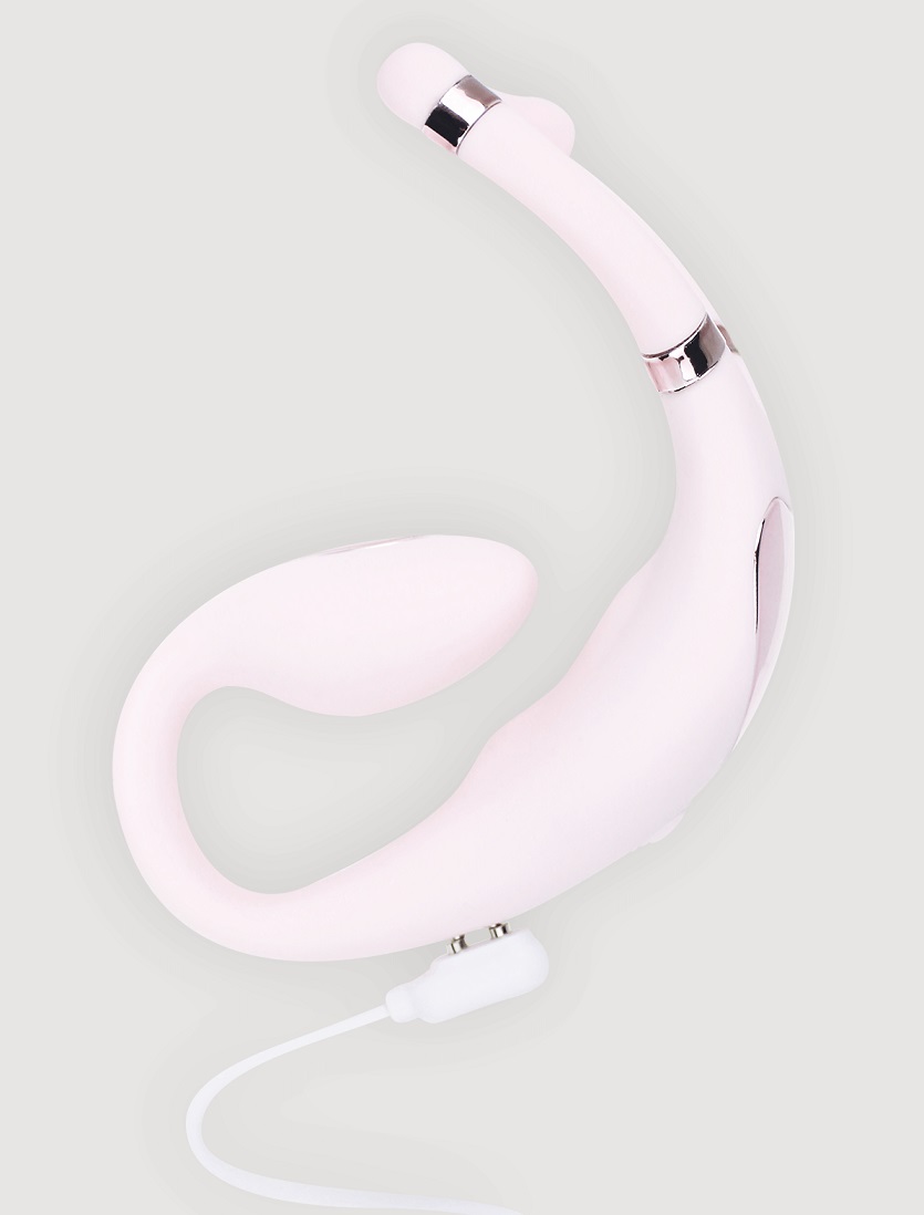 Adrien Lastic - Venus 雙重震動器 - 粉紅色 照片-10