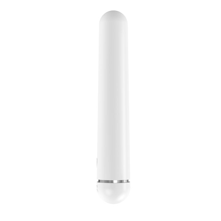 The F5 vibrator is skin-friendly plastic that feels silky sm... Ovo - F5 Vibe - White photo-2