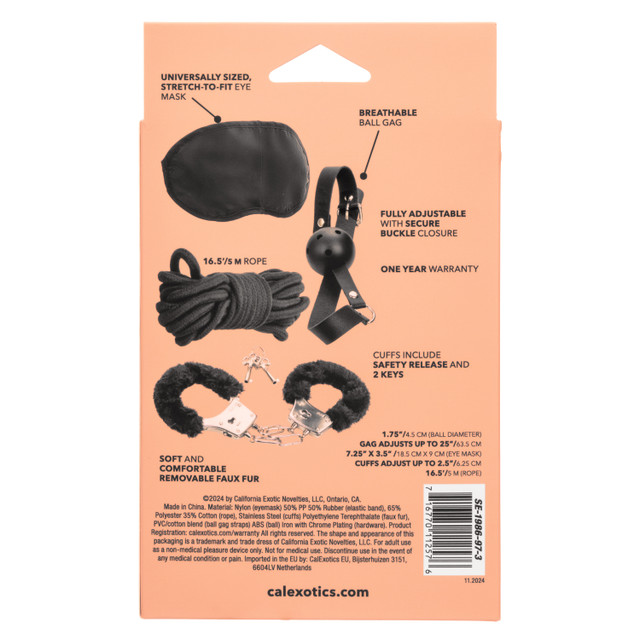 Unleash your inner adventurer with the Pleasure Kits Explore... CEN - Explorer Pleasure Kit - Black photo-5