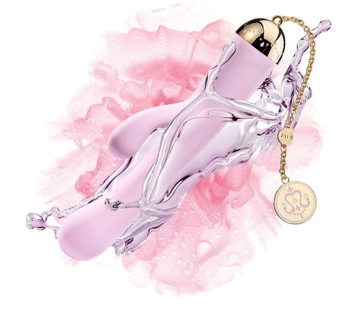 Design inspiration of Ichigo is a graceful waltz with prince... Zalo - Ichigo Rabbit Vibrator - Berry Violet photo-2