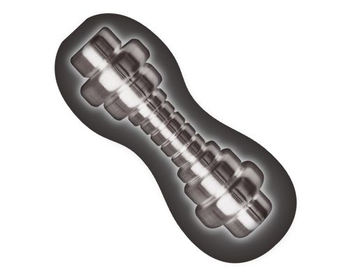 Hard 3 appeared in Mach 3. Magnum of bolt shape of suction p... A-One - Mach3 Magnum Masturbator photo-3