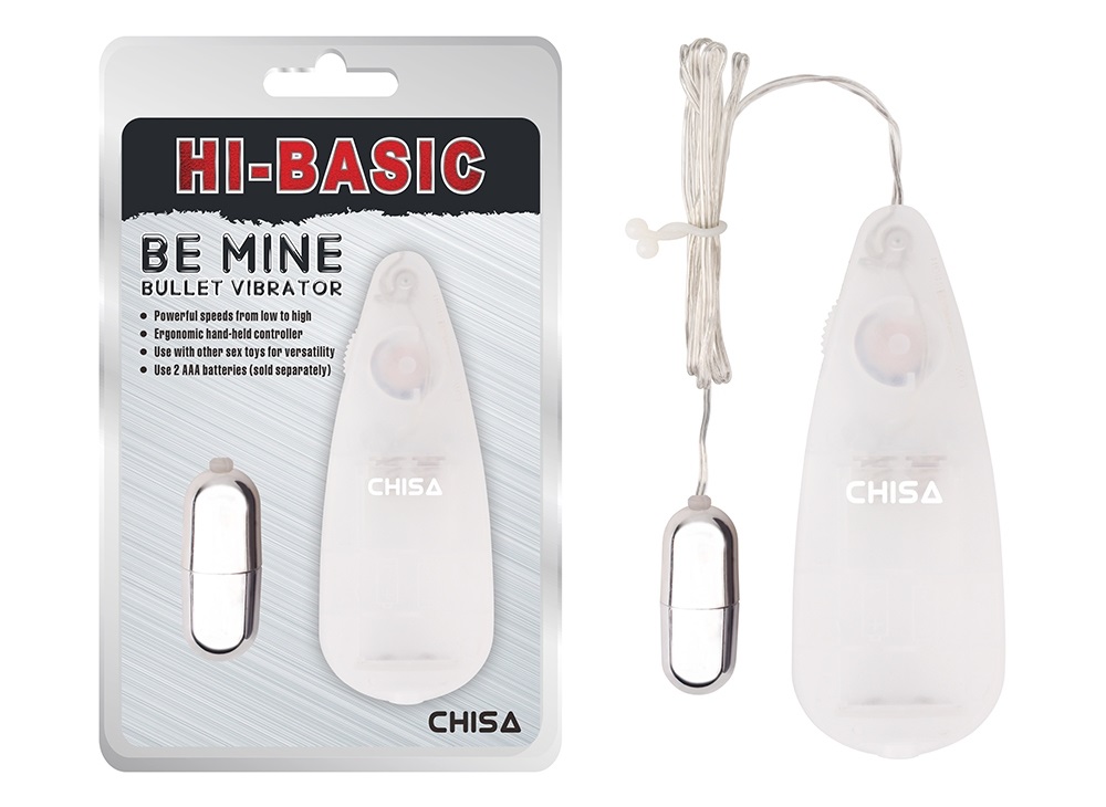 Waterproof (bullet only), Multi-Speed, Control Dista... Chisa - Be Mine Bullet Vibrator - White photo-2