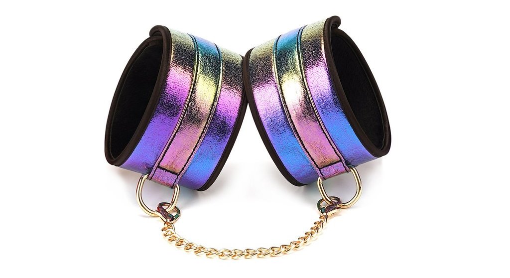 Liebe Seele - Vivid Rainbow Bondage Set 8 pcs - Purple