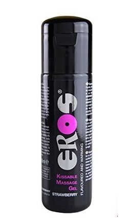 Eros - Kissable Massage Gel Strawberry - 100ml photo