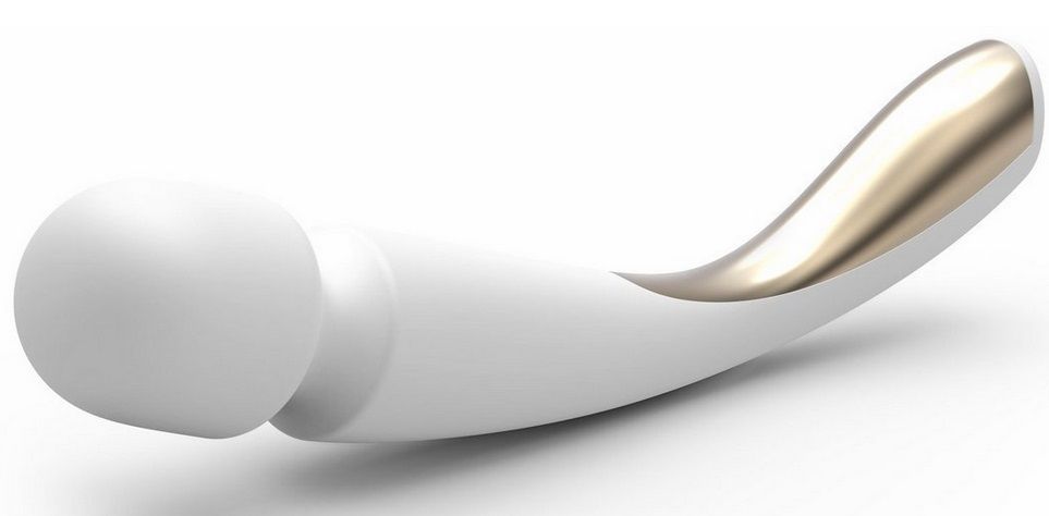 For couples who demand the most intense and luxurious pleasu... Lelo - Smart Wand Medium Massager - Ivory photo-2