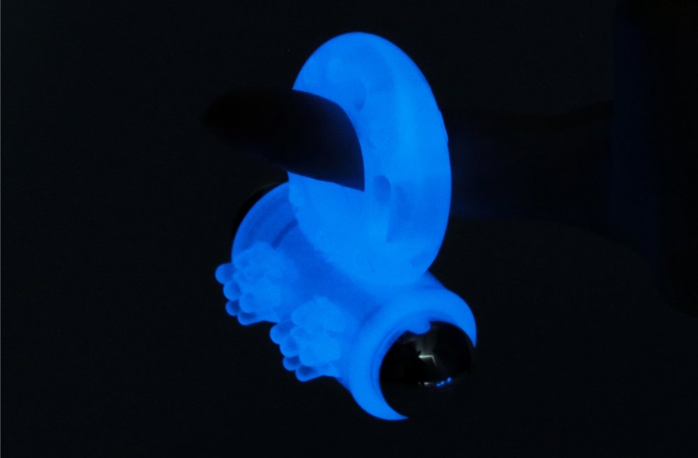 Lovetoy - Lumino Play Vibro Ring - Blue photo-7