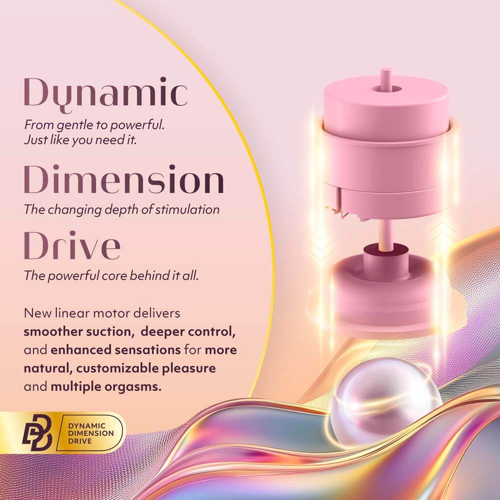 Designed to combine Womanizer’s 3D Pleasure Air suction ... Womanizer - Next Duo 3D Pleasure Air G-Spot Vibrator - Dusky Pink photo-4