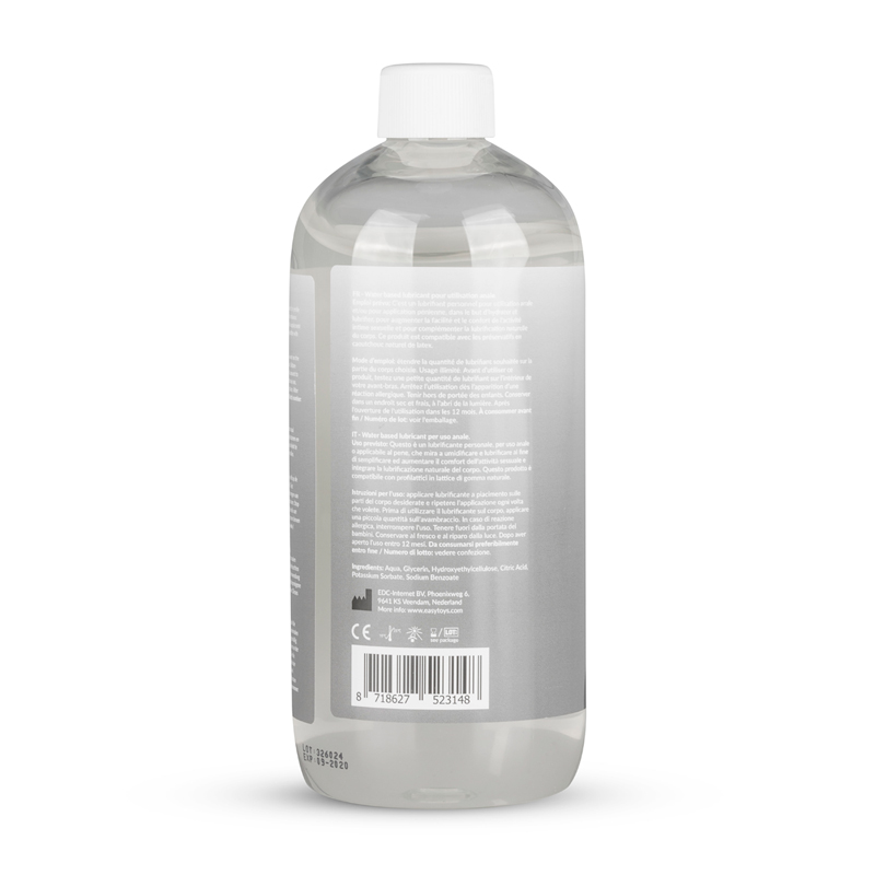 EasyGlide is a high quality, water-based lubricant produced ... EasyGlide - Anal Lubricant - 500ml photo-3