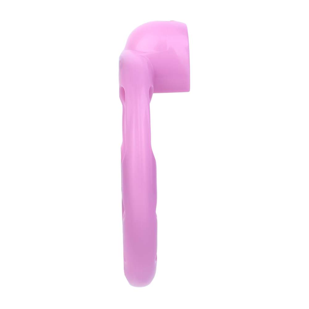 FAAK - Bow Chastity Cage w Cock Plug - Pink photo-19