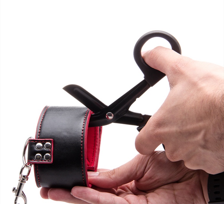 Ouch - Bondage Safety Scissors - Black 照片-2