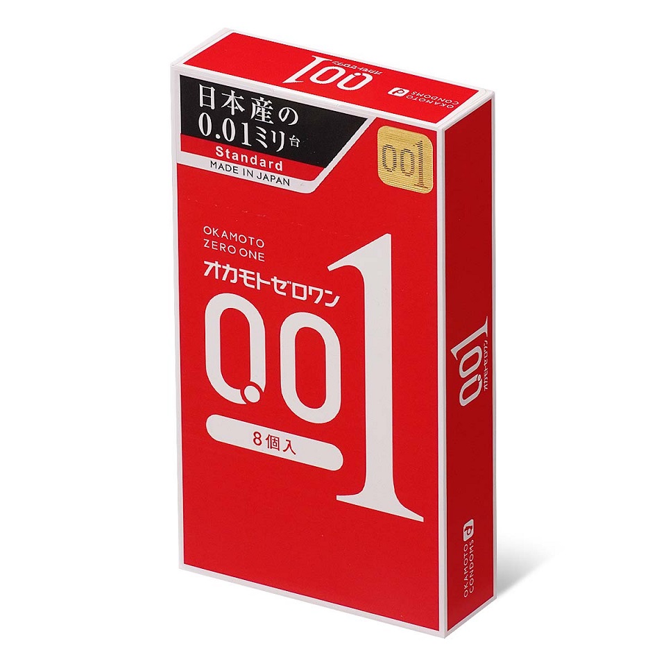 Okamoto - Zero One 0.01 8' Pack Condoms photo-2
