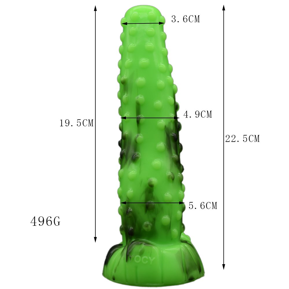 Silicone tiger anal dildo, artificial realistic anal plug, r... FAAK - Tiger Anal Dildo - Red/Black photo-6