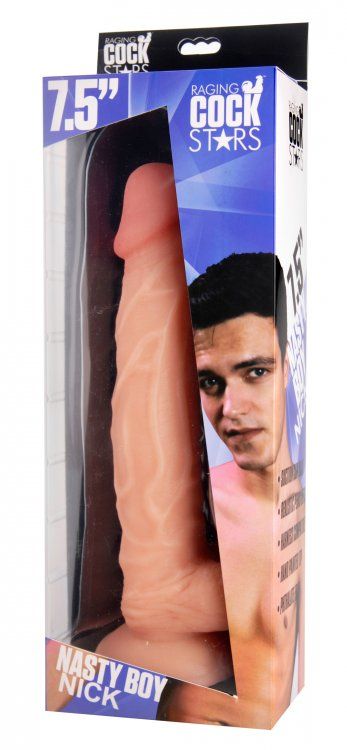 Raging Cockstars - 7.5" Nasty Boy Nick - Flesh photo-4