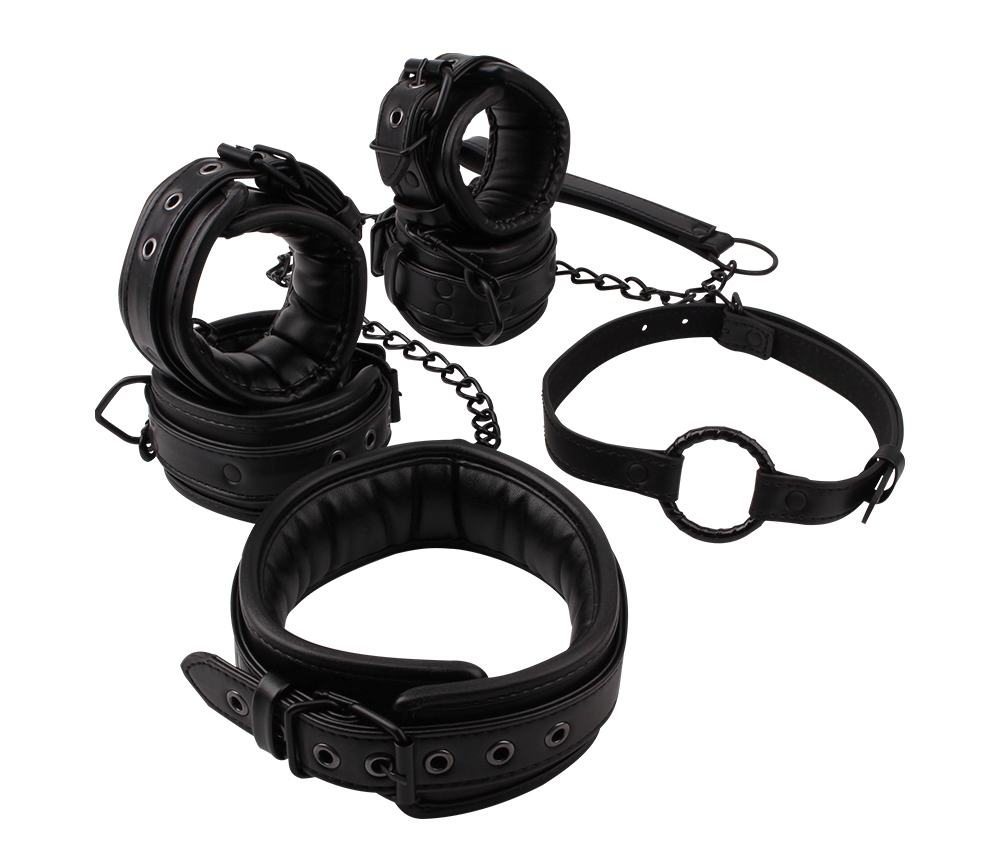 Fully Adjustable, Coutless Use Way, Bondage Set.
Material:P... Chisa - Deluxe Bondage Kit - Black photo-2