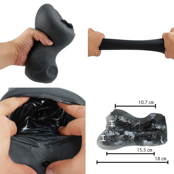 A new design has appeared from the popular Onina sleeve seri... A-One - Ona Bit 1st Gig Masturbator - Black photo-5
