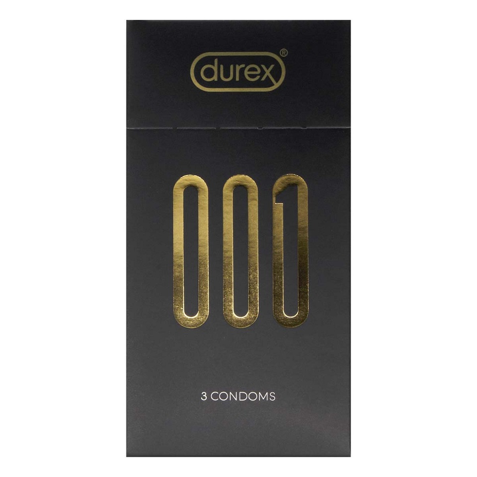 Durex - 001 PU Condoms 3's Pack