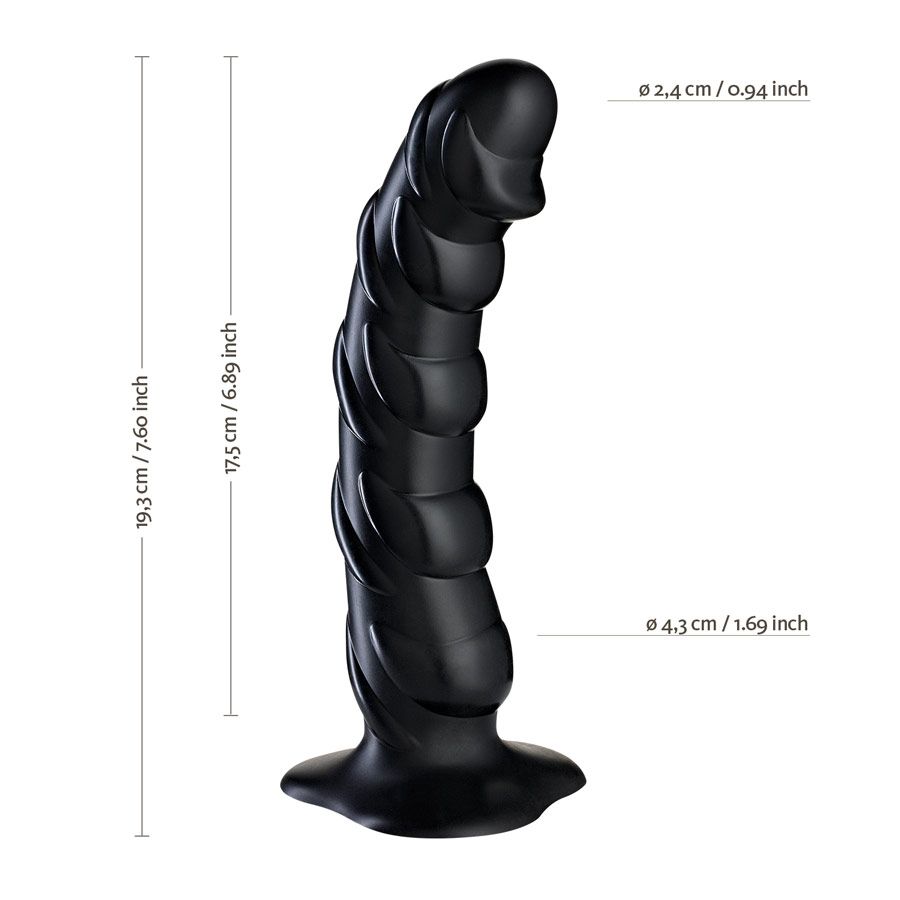 TIGER is the largest dildo from FUN FACTORY. At 19 cm long a... Fun Factory - Anal Tiger - Red photo-14