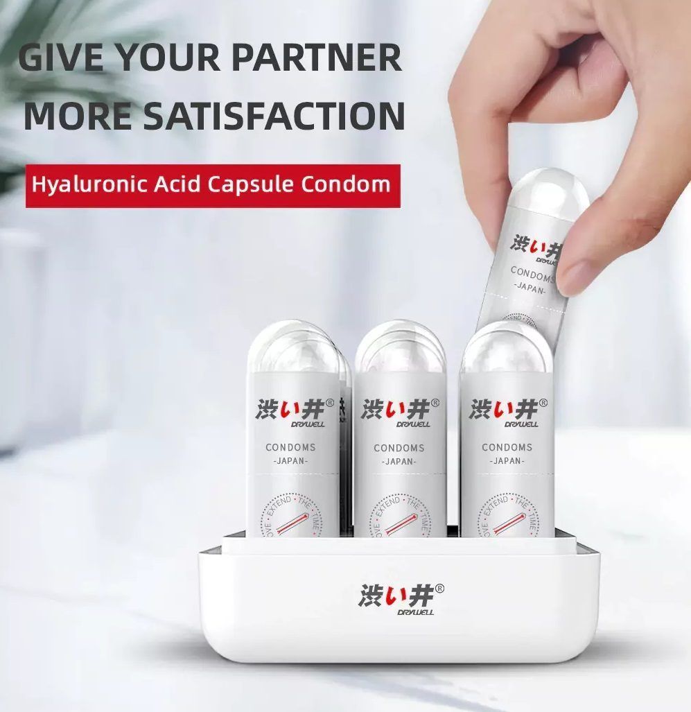 Drywell - Delay Capsule Condoms 9's Pack photo-3