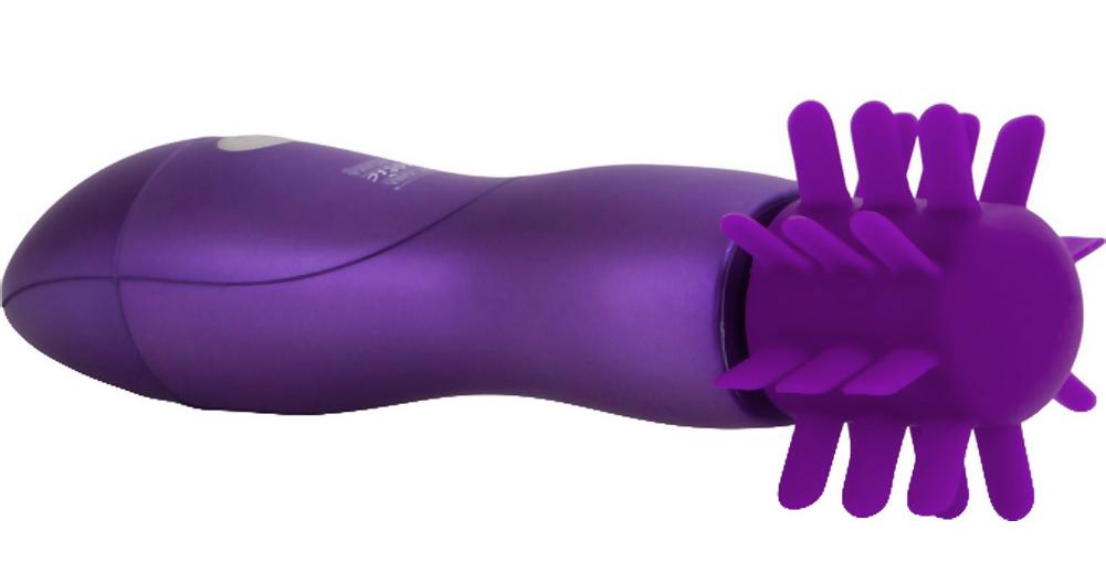 Embrace the toe-tingling pleasures of this unique massager, ... CEN - Body & Soul Captivation Wheel Stimulator - Purple photo-3