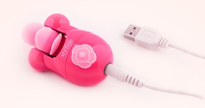 Fantastic for oral pleasure wherever you go in the world - s... MyToys - Kiss Clitoral Stimulator - Hot Pink photo-12