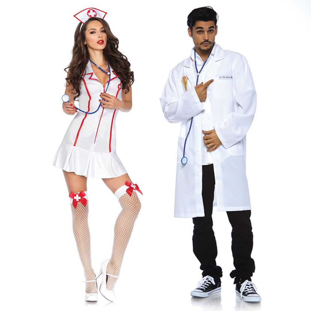 Buy Leg Avenue Halter Nurse Costume 3 pcs S/M — Online Shop — Take