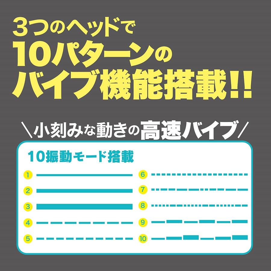 Magic Eyes - Kurichoku Pinpoint Vibrator - Black photo-3