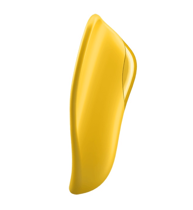 With its ergonomic wings and delicate body, the Satisfyer Hi... Satisfyer - High Fly - Yellow photo-3