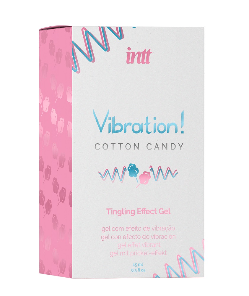 INTT - Vibration! Cotton Candy Tingling Gel - 15ml photo-3