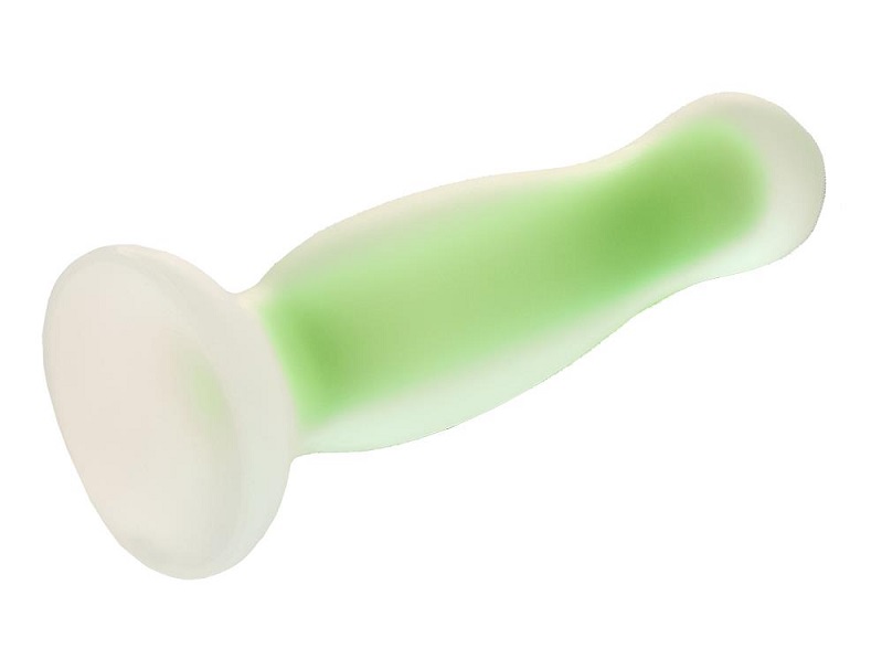 Glow-in-the-dark anal plug from Dream Toys' label Radian... Dreamtoys - Radiant Glow Plug S - Green photo-4
