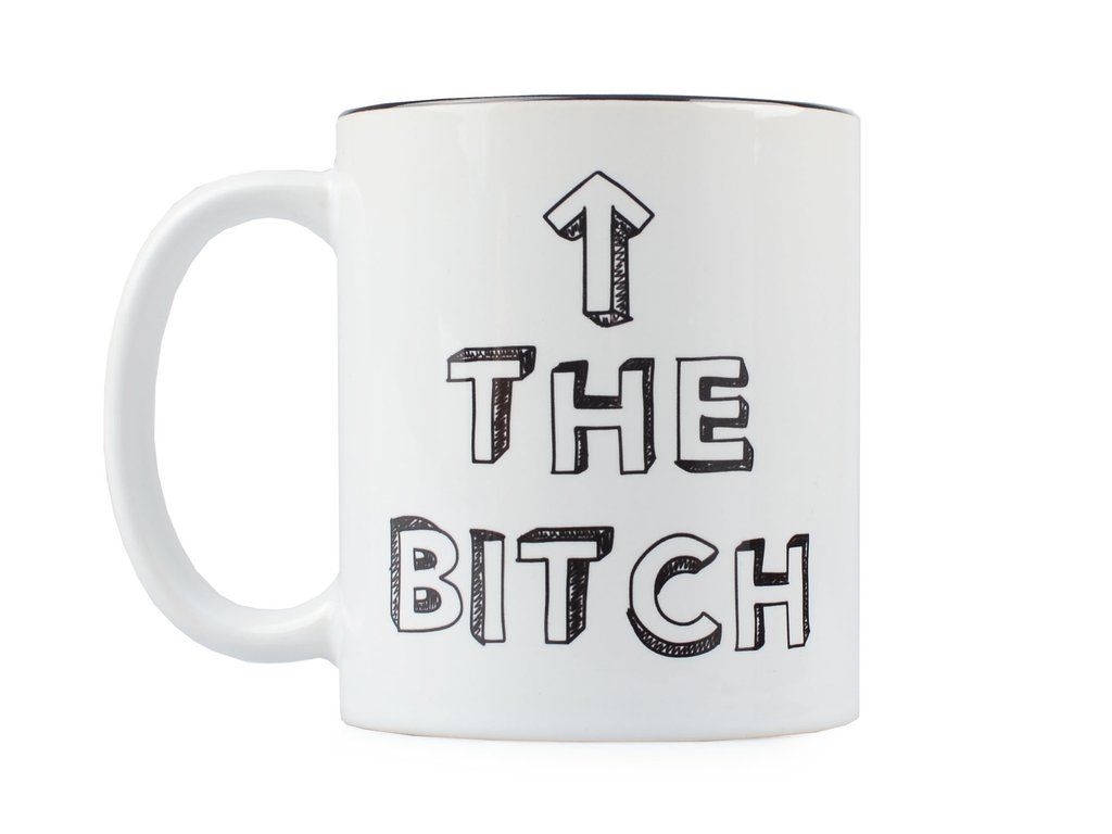 You do think she is really a bitch? Point this mug to her. S... Toynary - Funny Mug - The Bitch photo