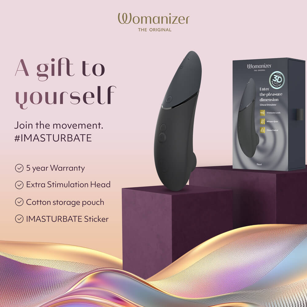 The Womanizer Next Clitoral Stimulator features advanced 3D ... Womanizer - Next - Black photo-2