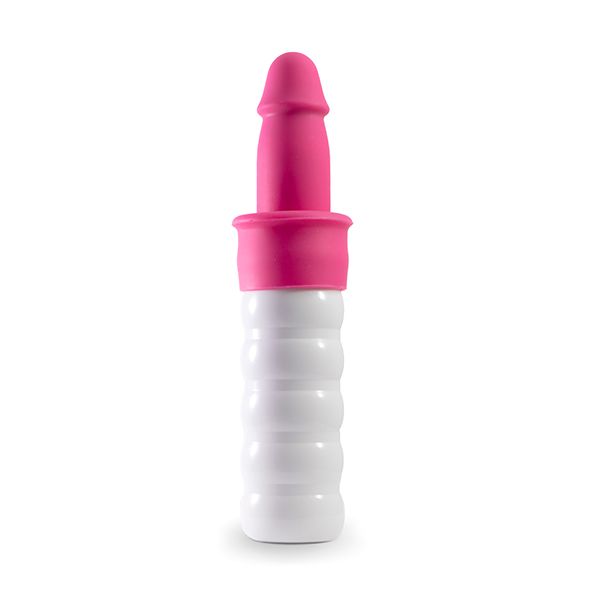 Meet the first handheld love-machine for ladies. The silky s... Lady Stroker - The Love Machine - Pink photo-5