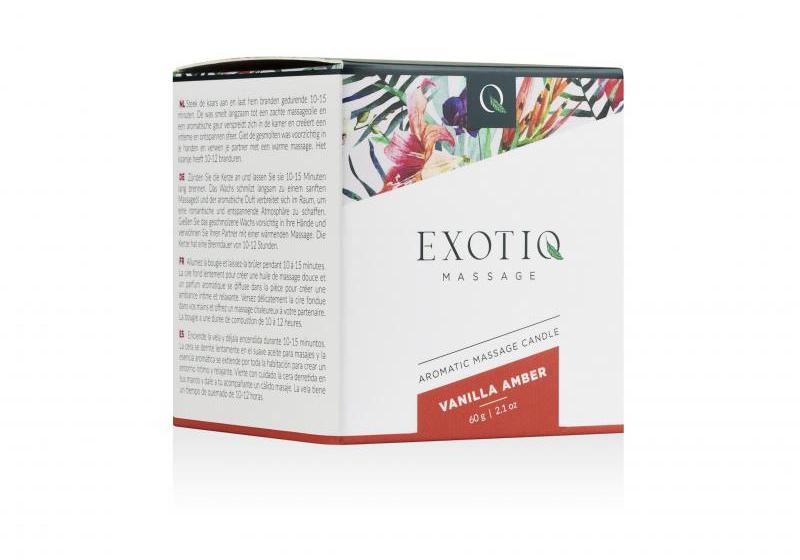Enjoy or give a lovely massage with this Exotiq massage cand... Exotiq - Massage Candle Vanilla Amber - 60g photo-4