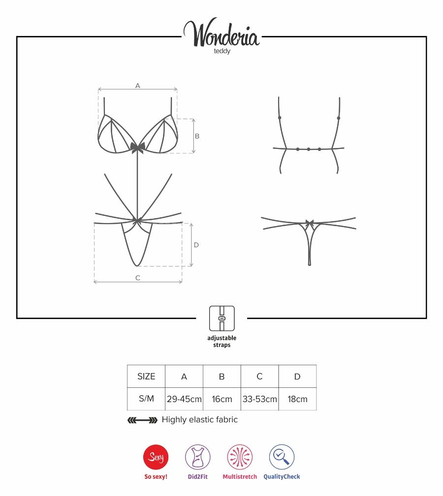 Do you want something really naughty? Great! For our spicy t... Obsessive - Wonderia Teddy - Ruby - S/M photo-9