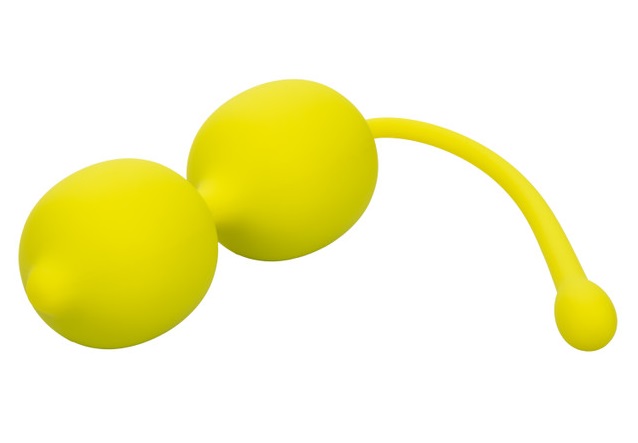 Revitalize and strengthen love muscles with the unique 2-pie... CEN - Kegel Training Set - Lemon photo-3