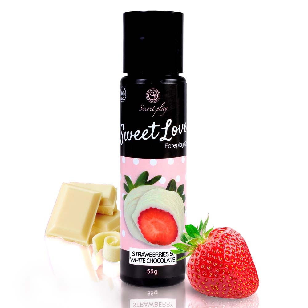 Secret Play - Sweet Love Foreplay Gel Strawberry - 55g photo-3