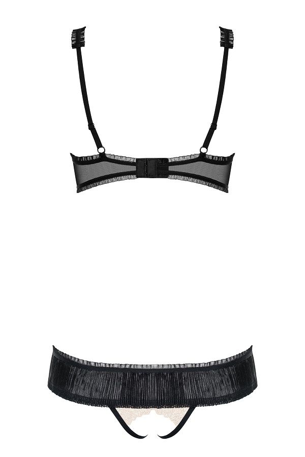 Special lingerie for incredibly hot and piquant nights? It’s... Obsessive - 826-TED-4 Teddy - Black - L/XL photo-8