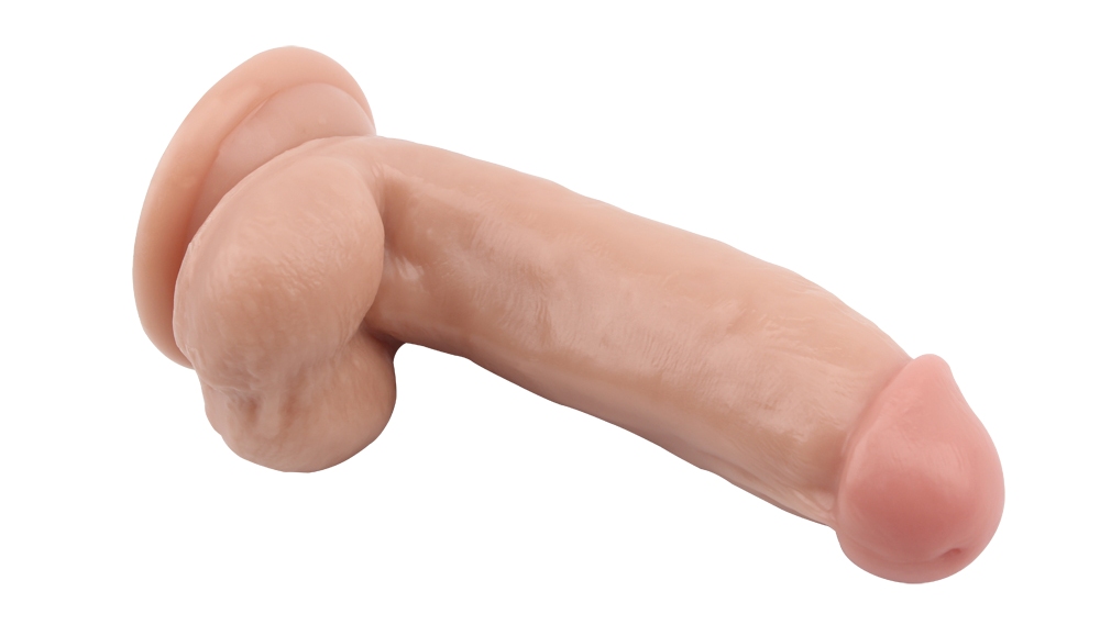 Anti-bacterial, Better-than-real, Strong Suction Cup, Dual D... Chisa - Fashion Dude 6.9″ Dildo - Flesh photo-6
