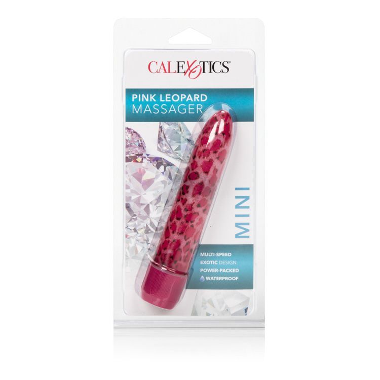 Prepare to roar with the Mini Leopard Massager™ by CalExotic... CEN - Leopard Massager Mini - Pink photo-4
