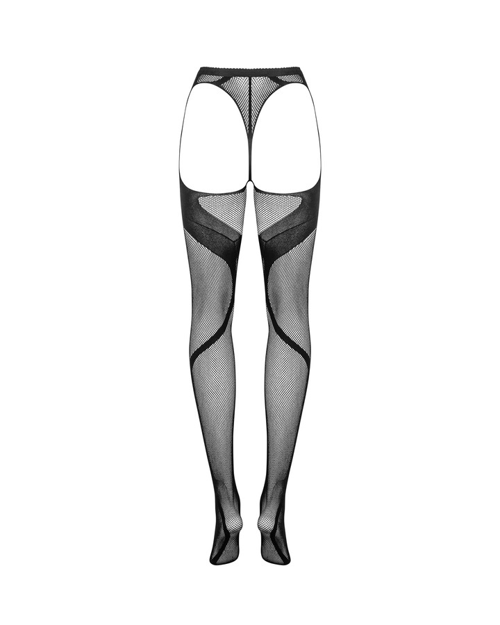 Obsessive - S336 開檔褲襪 - 黑色 - S/M/L 照片