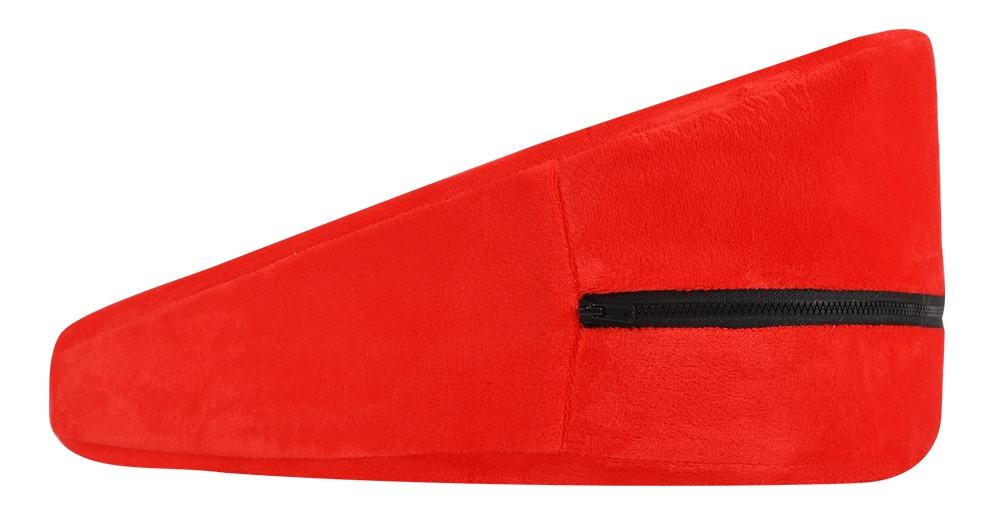 Shaped in ramp, this pillow makes every new sex position eas... MT - Heart-Shaped Sex Position Pillow - Red photo-5