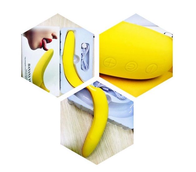 This vibrator is made of medical silicone, which has passed ... Aimec - Banana Shaped Vibrator photo-14