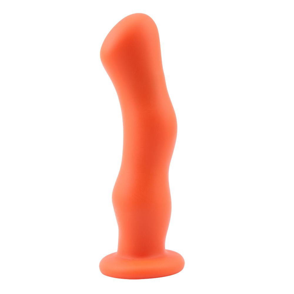 Material: silicone Chisa - Curve Burst Vibrator - Orange photo-3