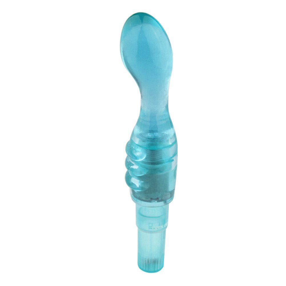 This is a Novel design G-Spot Vibe with a ON/OFF Vibrating.&... Aphrodisia - Rocket Ticklers G Spot Massager - Blue photo-2