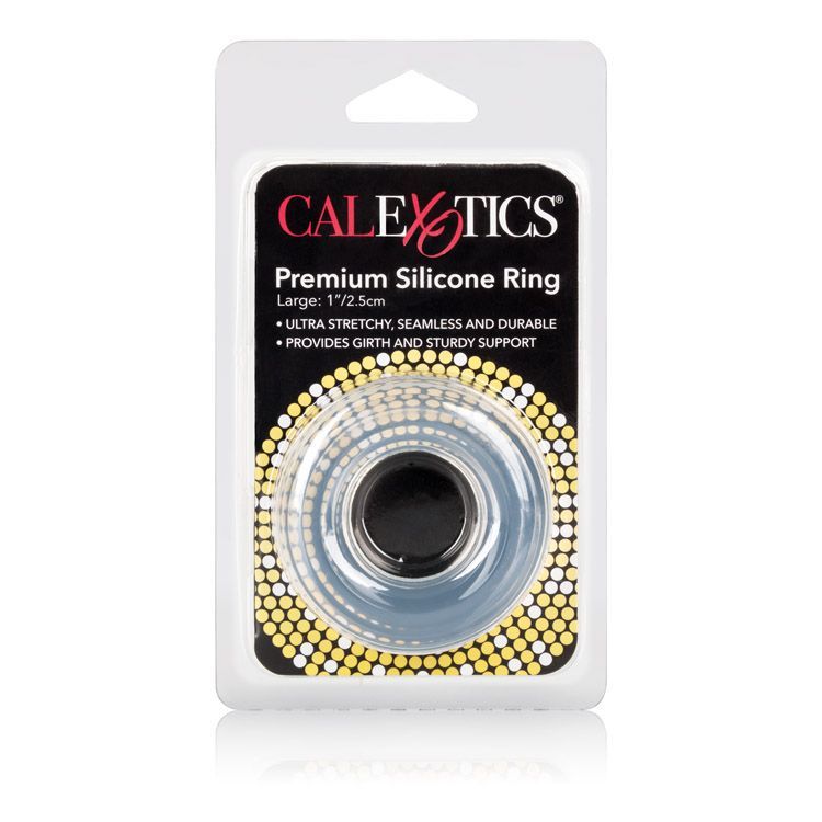 Please your lover all night long with the Premium Silicone R... CEN - Premium Silicone Ring Large - Clear photo-3