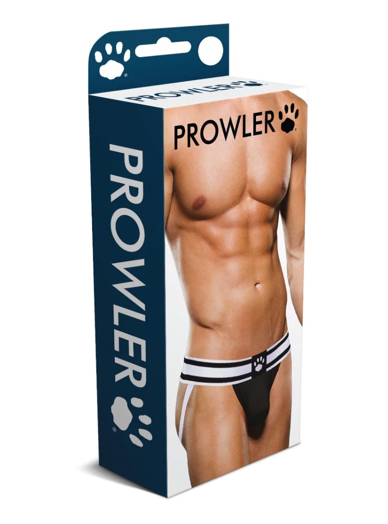 This jockstrap feels as good as it looks when you put it on!... Prowler - Jock Briefs - Black/White - M photo-3