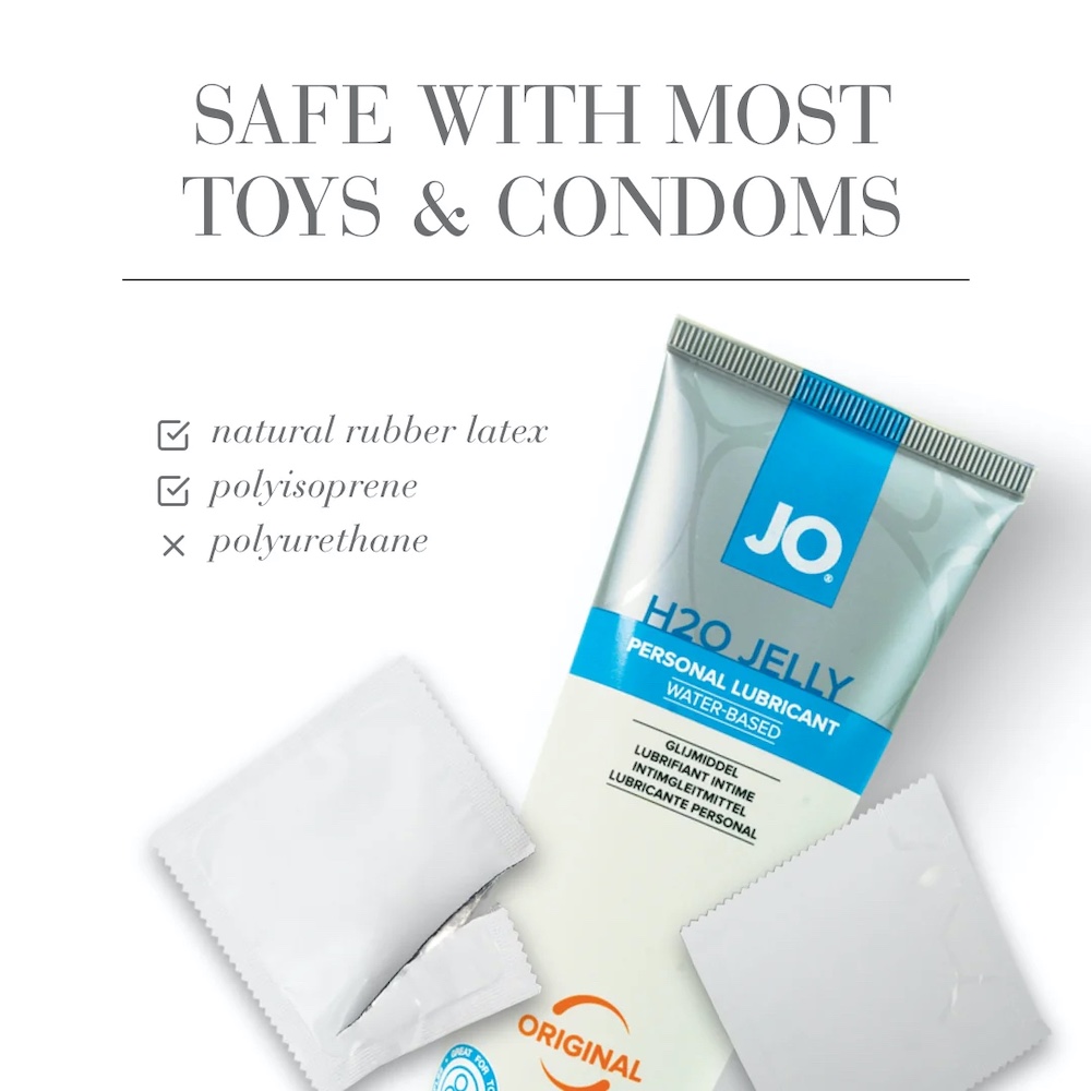 Introducing our JO® H2O JELLY; a water-based personal lubric... JO - H2O Jelly Original Lubricant - 120ml photo-4