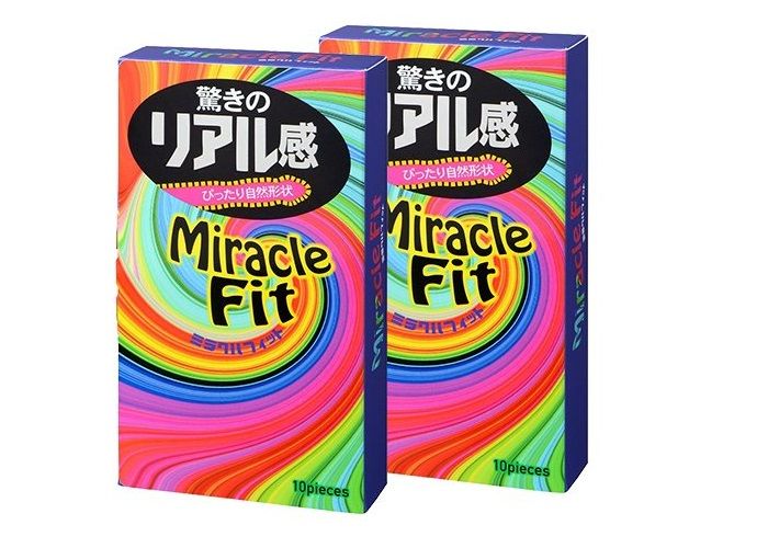 Surprisingly realistic!
Eliminated the condom teat to achiev... Sagami - Miracle Fit 10's Pack photo-5