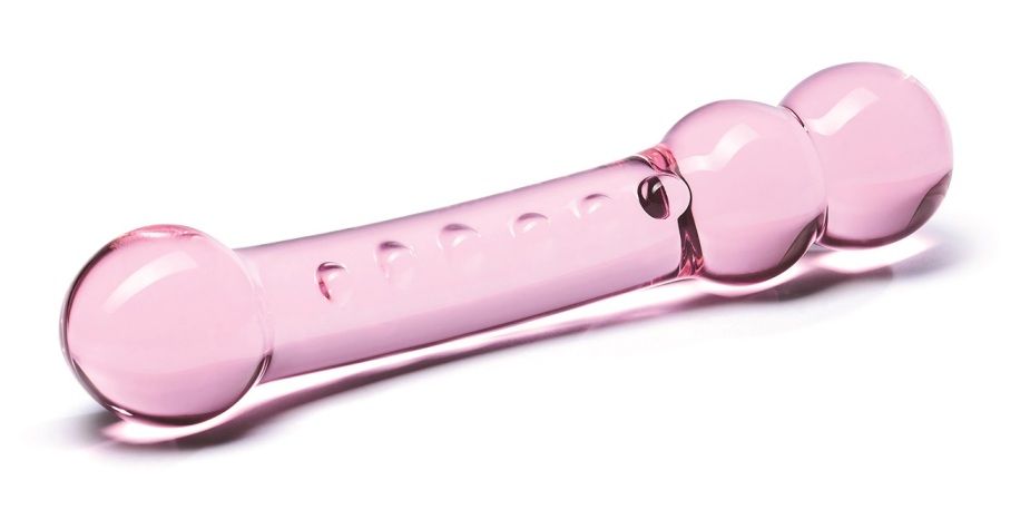 Glas - Double Pleasure 玻璃假阳具 2件装 照片-3